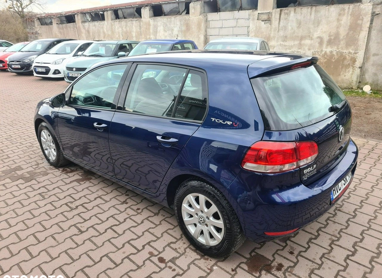 Volkswagen Golf cena 24900 przebieg: 160000, rok produkcji 2009 z Biskupiec małe 154